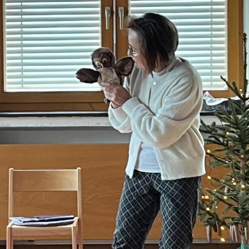 Autorin Christine Weilharter-Scheiber mit Luisa