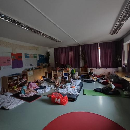Kinder bei der Lesenacht