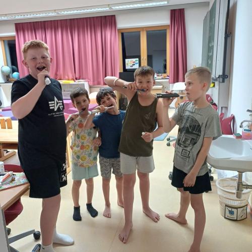 Kinder bei der Lesenacht